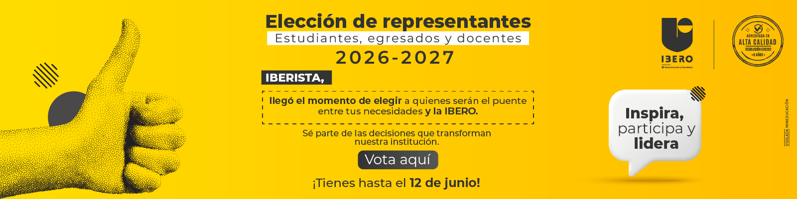 votación